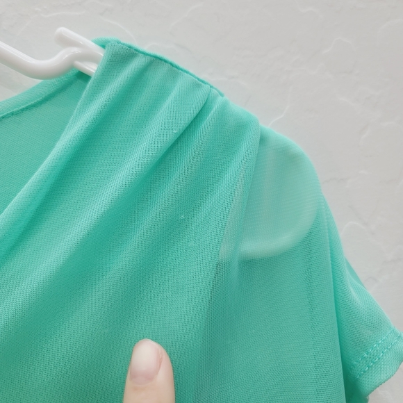 💕 Sweet Storm Mint Green & Black Dress Women's Size Small - Picture 8 of 11